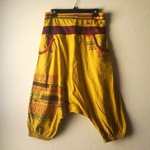 COLINE Nepali Cropped Harem Pants